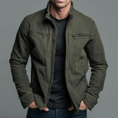 Women's Stand-Collar Utility Jacket, Zip Pockets – view 2