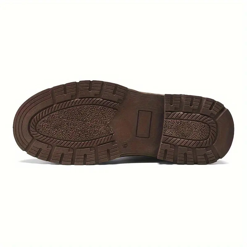 Men's Rugged Lace-Up Ankle Boots, Traction Sole - view 6
