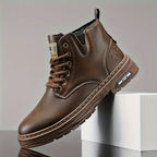 Men's Rugged Lace-Up Ankle Boots, Traction Sole - view 9