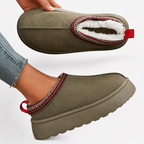 Women's Faux-Fur Slippers, Closed-Toe Slip-On – view 2