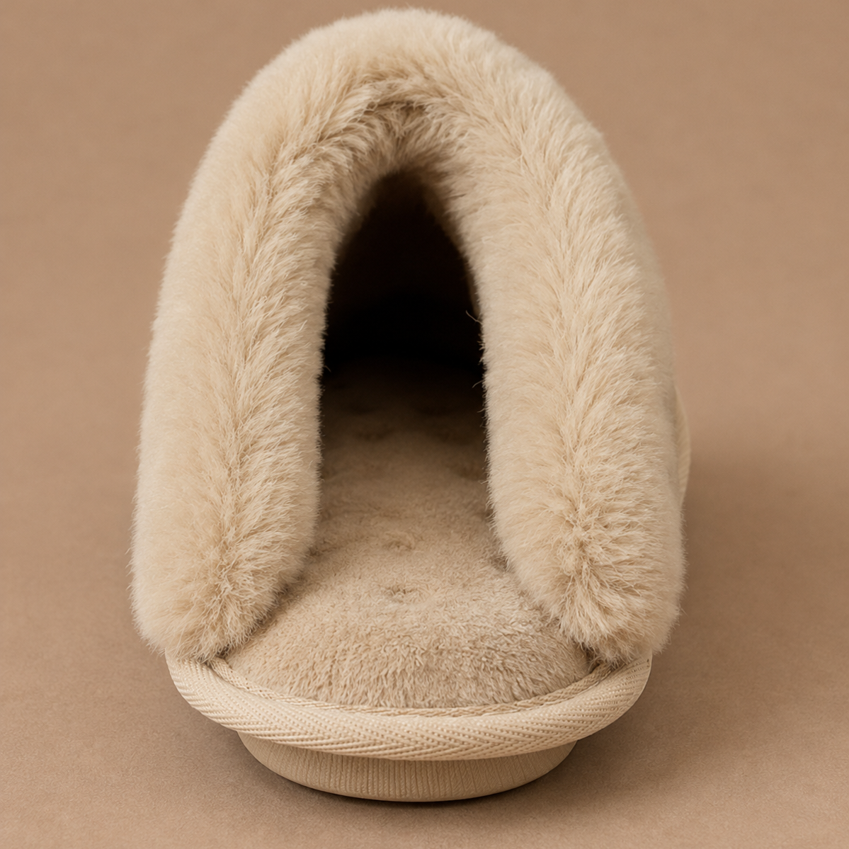 Women's Suede-Look Mule Slippers, Faux-Fur Lined – view 3