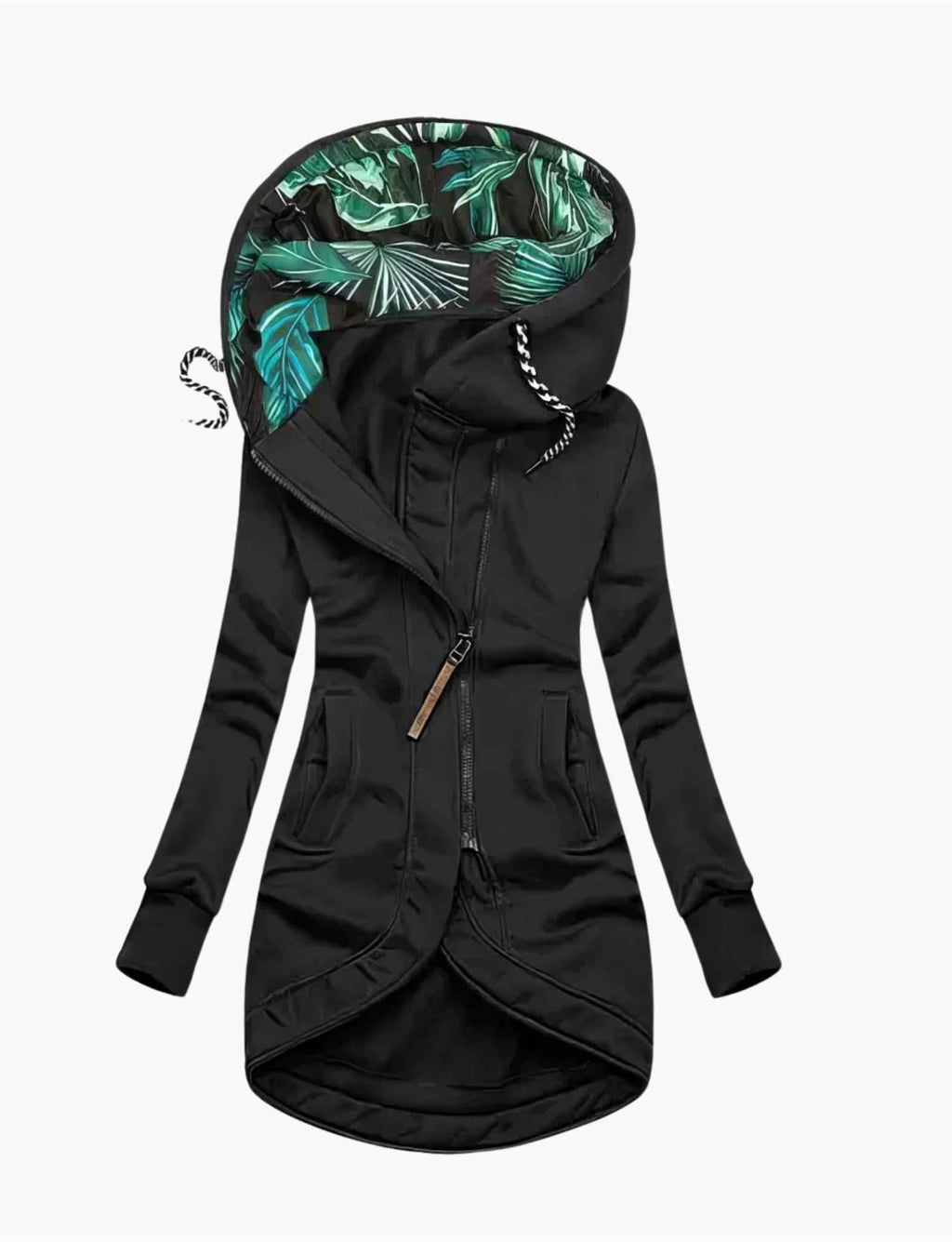 Women's Hooded Fleece Winter Jacket