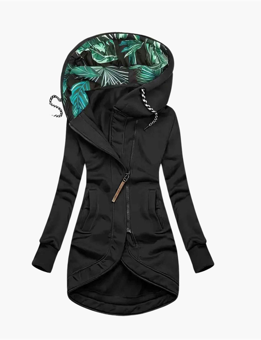 Women's Hooded Fleece Winter Jacket