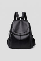 Women's Anti-Theft Backpack, Embossed Multi-Pocket