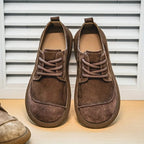 Men's Faux Suede Lace-Up Derby Shoes – view 11