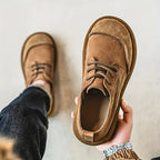 Men's Faux Suede Lace-Up Derby Shoes – view 6