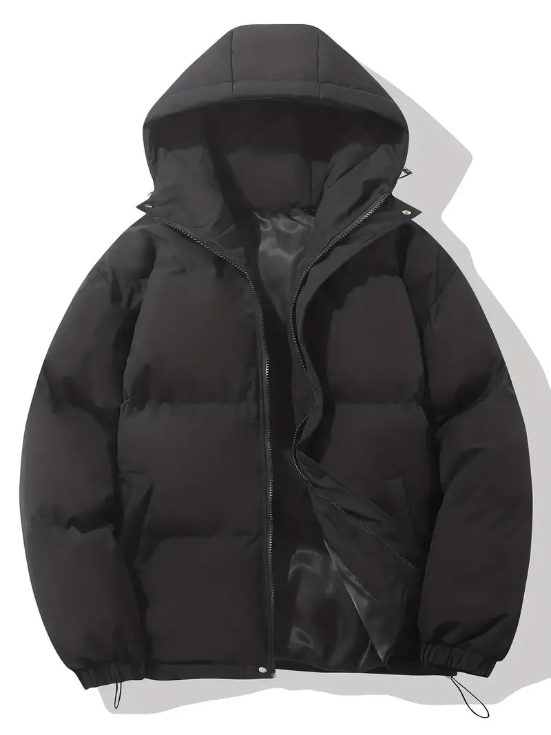 Women's Oversized Quilted Hooded Puffer Jacket