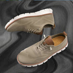 Men's arch-support walking sneakers anti-slip sole detail
