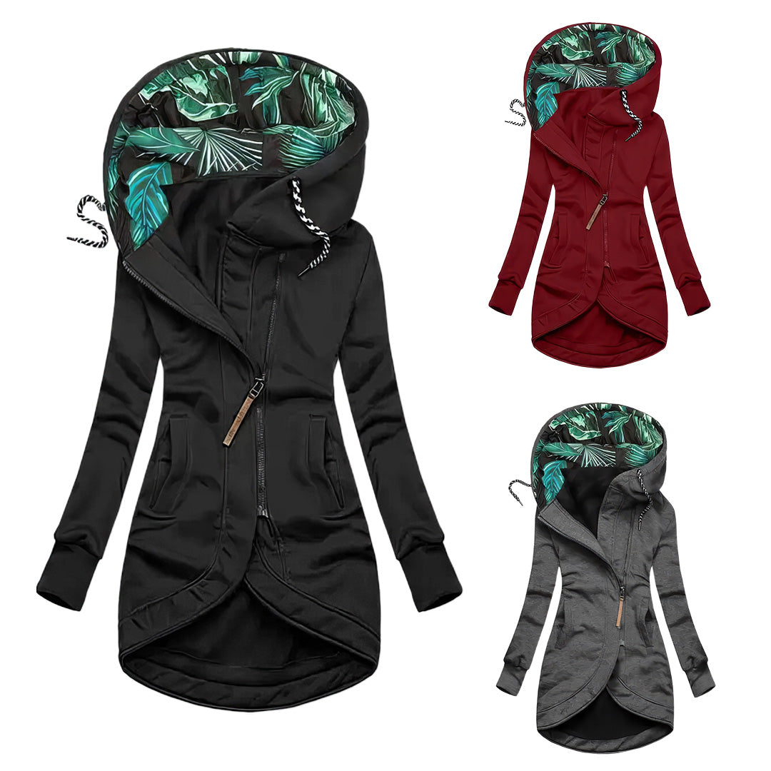 Women's Hooded Fleece Winter Jacket – view 3