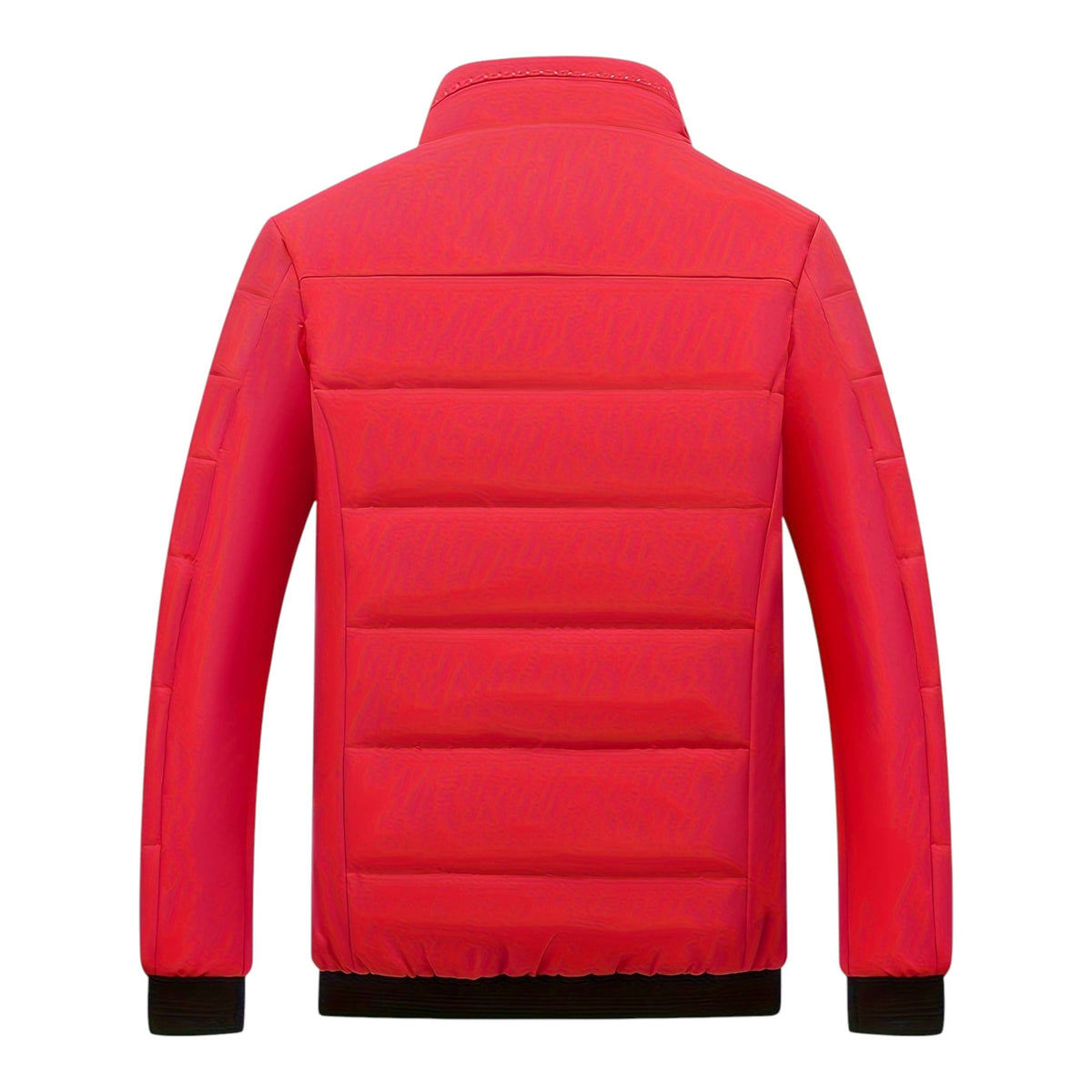 Men's Quilted Padded Jacket, Stand Collar – view 9