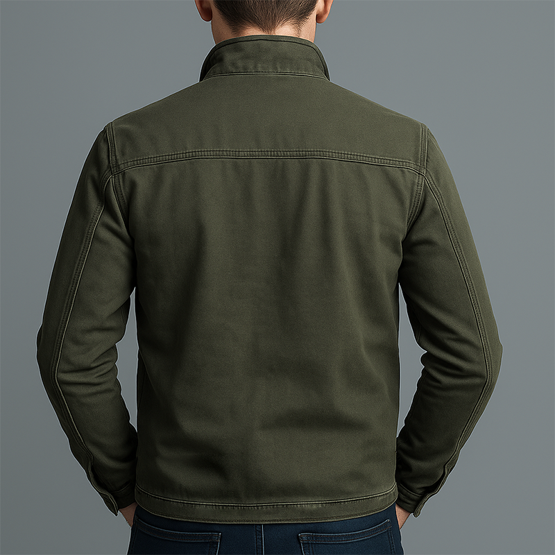 Women's Stand-Collar Utility Jacket, Zip Pockets – view 3